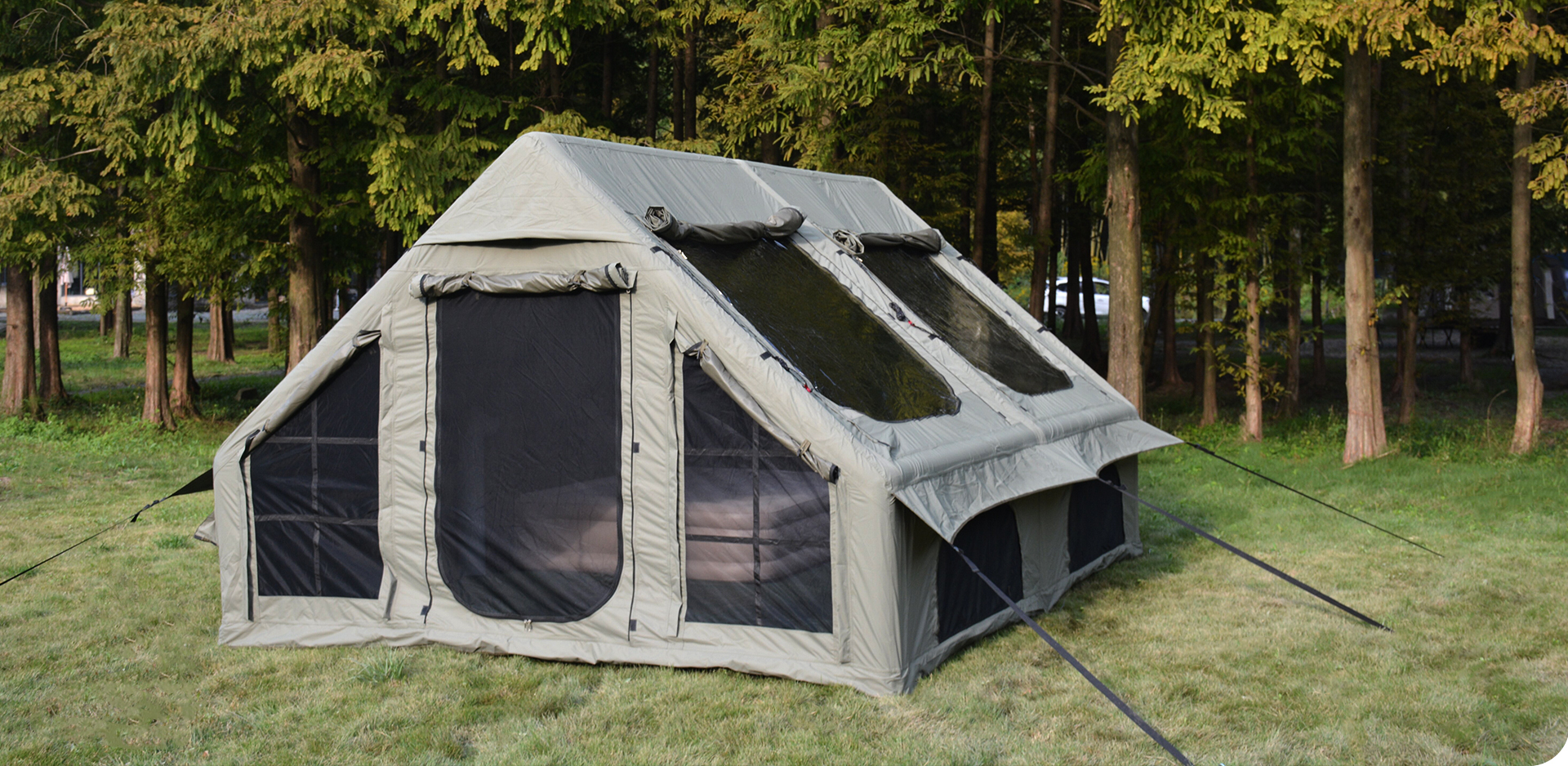 Outdoorová aktivita skleník